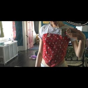 Bandana Top NWOT